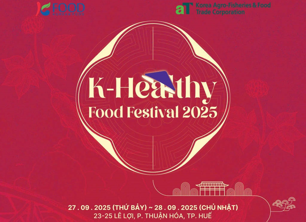 K-Healthy Food Festival 2025: Hàn Quốc lan tỏa thông điệp bảo vệ sức khỏe tại Ngày Văn hóa Việt Nam – Hàn Quốc tại Huế - Không gian giao lưu giàu bản sắc